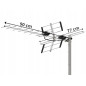 21-042- Antenn DVB-T atd31s VHF/UHF mux8 riktad passiv