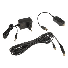 21-046- Aktiv inomhus/utomhus DVB-T-panelantenn atd14 med magnet och klämma.