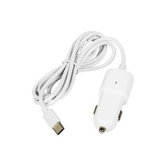 75-772- Bil laddare USB-C kabel 5V 2,1A 12-24V