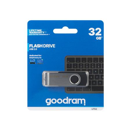 66-293- Pendrive 32 GB Goodram UTS2 USB 2.0

66-293- USB-minne 32 GB Goodram UTS2 USB 2.0