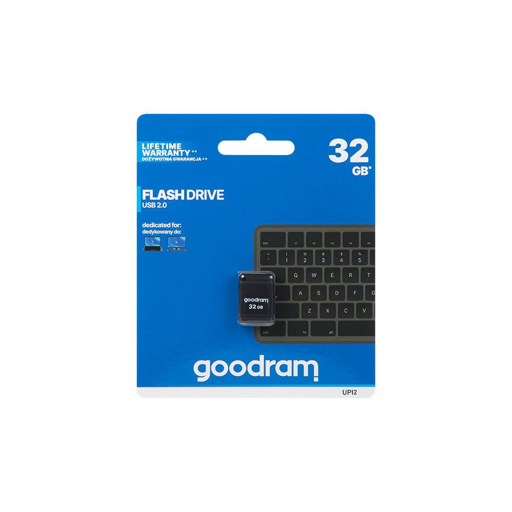 66-294- Pendrive 32 GB Goodram UPI2 USB 2.0
66-294- USB-minne 32 GB Goodram UPI2 USB 2.0 66-294- Pendrive 32 GB Goodram UPI2 USB 2.0
66-294- USB-minne 32 GB Goodram UPI2 USB 2.0