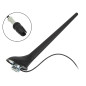 22-699- Professionell bilantenn FM Fiat Phantom Raw med 20 cm mast