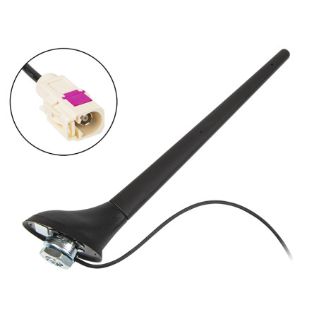 22-700- FM-antenn Fiat Phantom Fakra bilantenn 20 cm mast | HandlaSmidigt.se