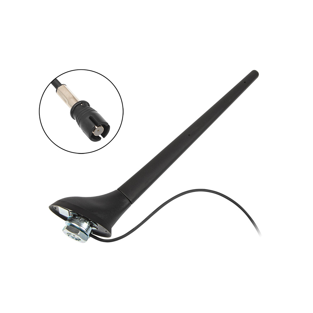 22-705- FM-antenn VW Phantom Raku II bilantenn 20 cm mast
