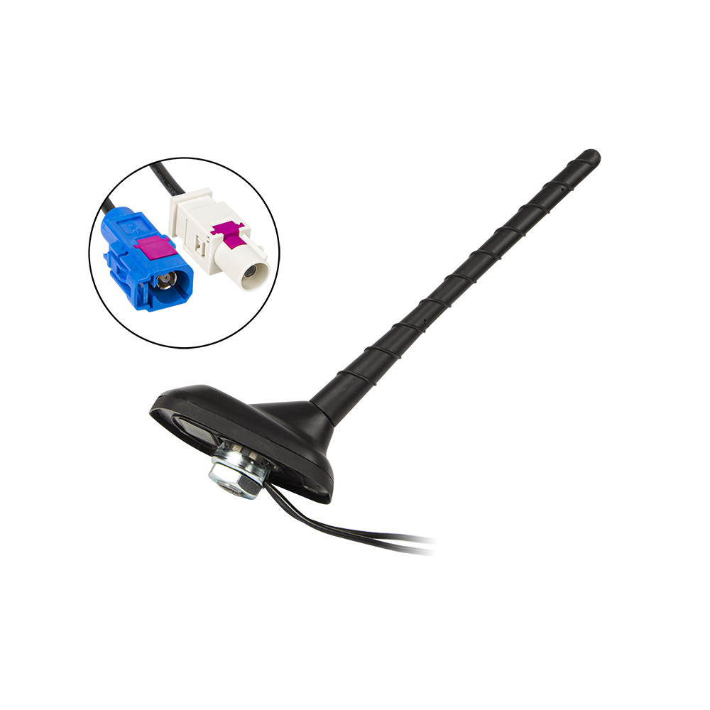 22-706- Antenn VW-grupp Fakra bilantenn mast 20 cm