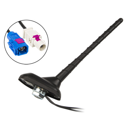 22-706- Antenn VW-grupp Fakra bilantenn mast 20 cm | HandlaSmidigt.se