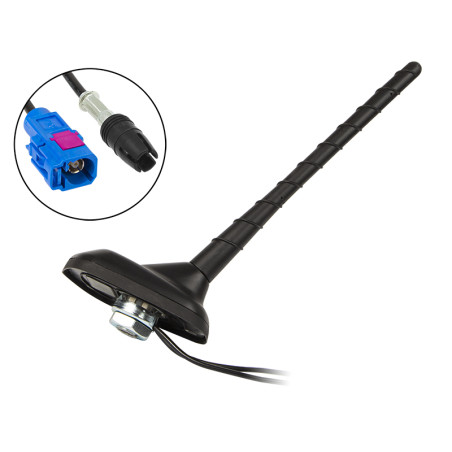 22-707- FM/GPS-antenn VW-grupp takmonterad bilantenn 20 cm mast | HandlaSmidigt.se