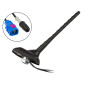 22-707- FM/GPS-antenn VW-grupp takmonterad bilantenn 20 cm mast