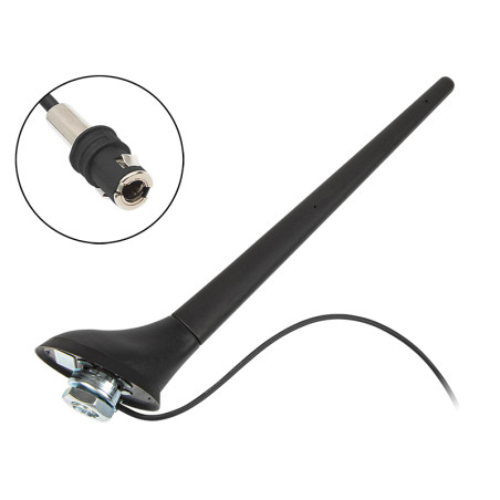22-709- FM-antenn VW Phantom Snap bilantenn 20 cm mast | HandlaSmidigt.se