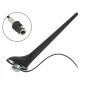 22-709- FM-antenn VW Phantom Snap bilantenn 20 cm mast