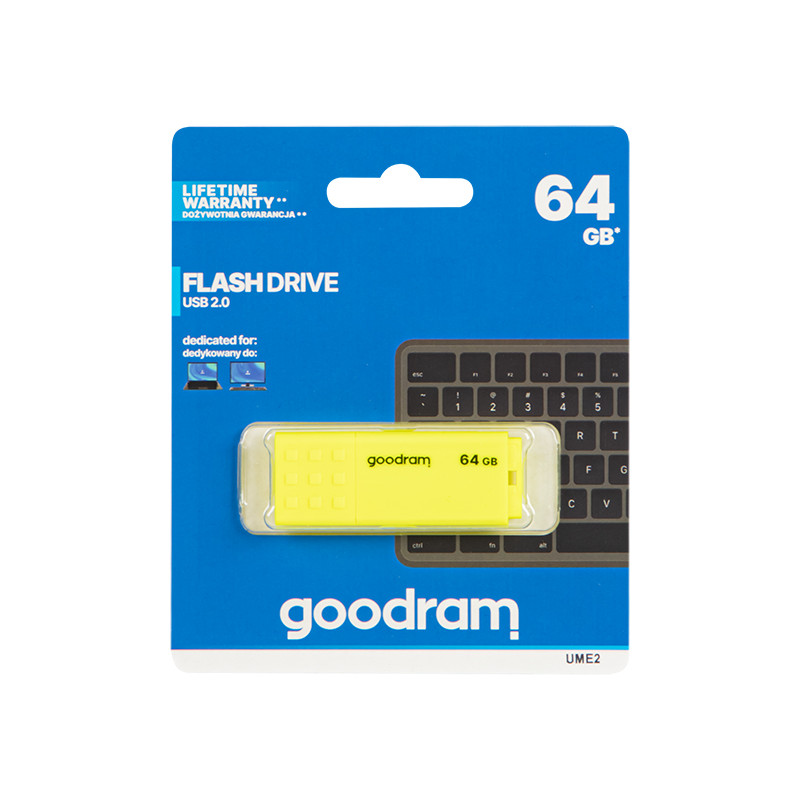 USB-minne Goodram USB 2.0 64GB vit