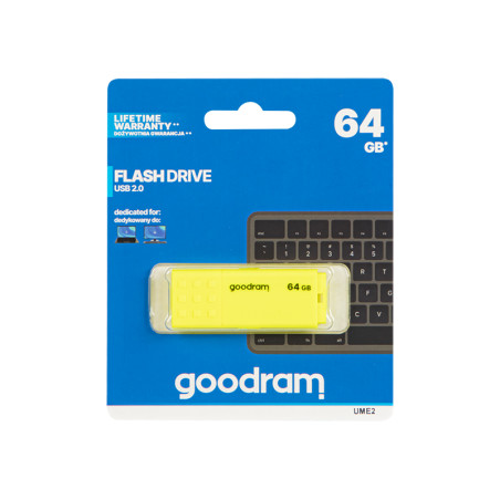 USB-minne Goodram USB 2.0 64GB vit