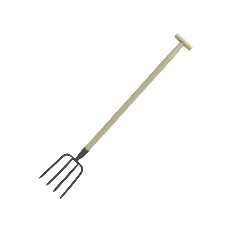 12281 Trädgårdsgafflar för grävning 125 cm, trähandtag T100