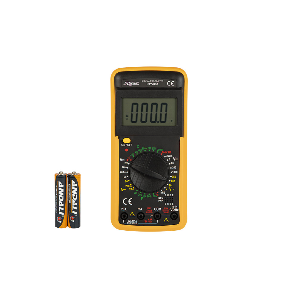 50-209- Digital multimeter dt9208a
