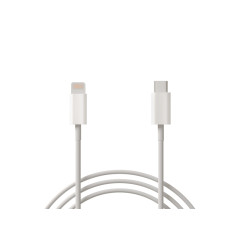 66-142- USB-C-kabel - iPhone 1m vit