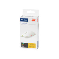84-043- Optisk mus Blow MP-60 USB vit