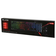 84-217- Klawiatura+mysz blow z podświetlenieim led tamer