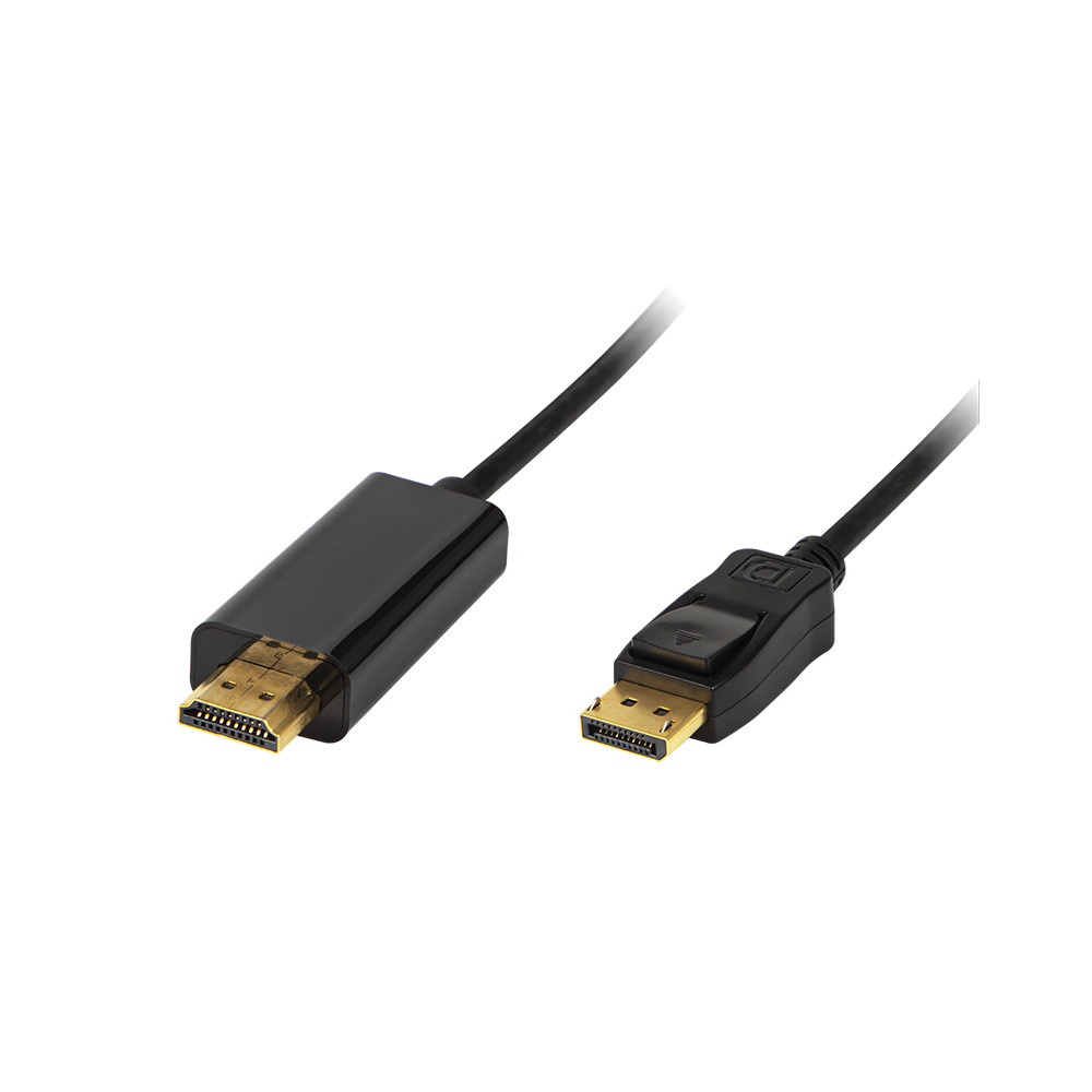 92-028- Anslutning DisplayPort-HDMI 1,8m 92-028- Anslutning DisplayPort-HDMI 1,8m