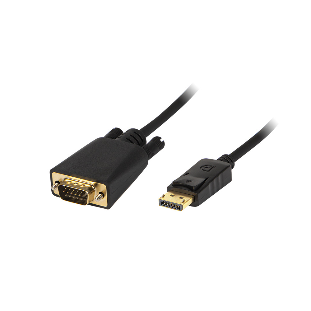 92-030- DisplayPort-VGA-anslutning 1,8m