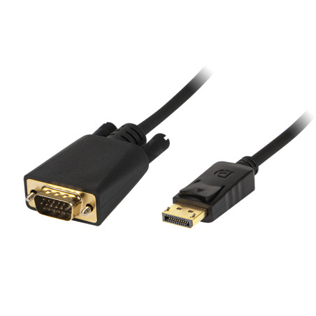 92-030- DisplayPort-VGA-anslutning 1,8m