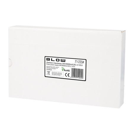 71-223- Strömförsörjning 24v/4000ma 2,1/5,5