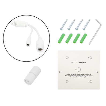 77-781- IP-kamera 5MP 2,7-13,5mm motorzoom bl-i5xmmzbwm/poe tubowa vit metall