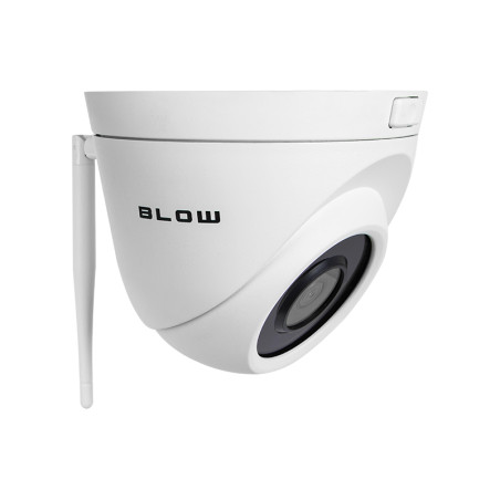 77-793- Kamera med wifi och IP 5MP metall bl-i5fk36twm/sd/wifi kupol vit 3,6mm