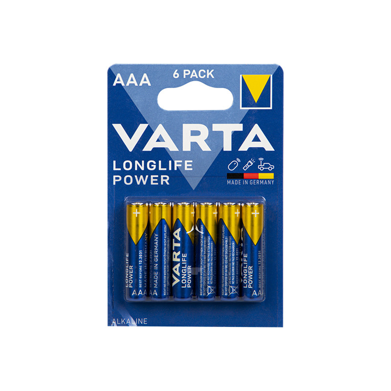 82-542- Alkaliskt batteri aaa 1.5 lr3 varta longlife power