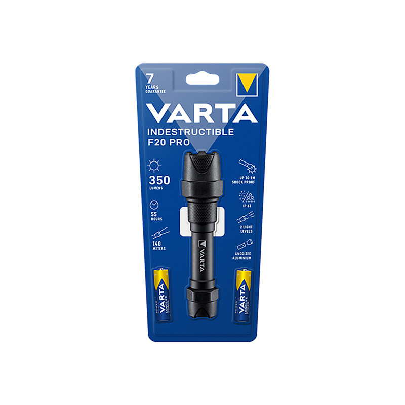 71-346- Handficklampa f20 pro varta indestructible