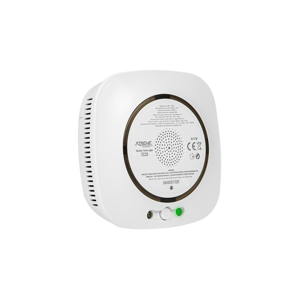 50-615- Kolmonoxiddetektor sensor tc20 230v wifi tuya