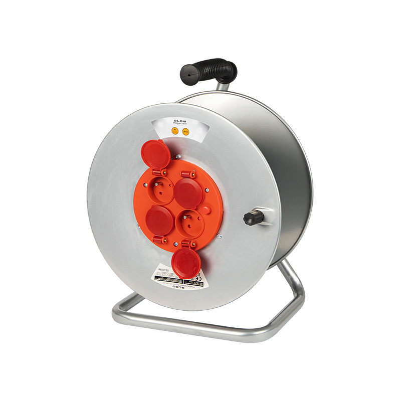 98-099- Metalltrumma med 4 uttag IP44