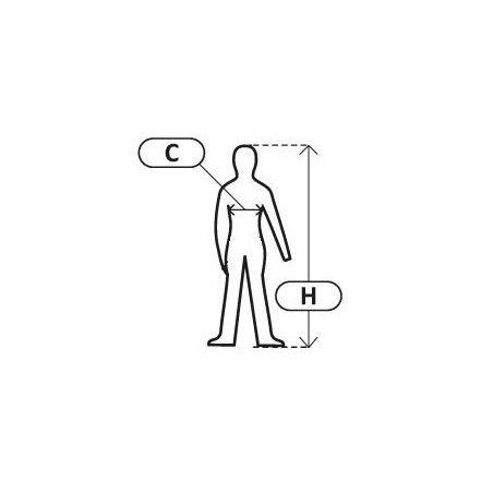 LPBP1L Polar tröja, H:170-176, B:100-104, L, LahtiPro