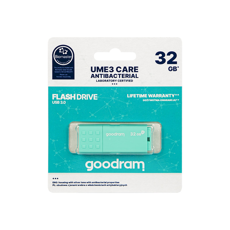 66-306 - Pendrive 32 GB Goodram UME3 Care USB 3.0

66-306 - Pendrive 32 GB Goodram UME3 Care USB 3.0