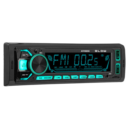 78-281- Radio blow avh-8890 rds app rgb mp3/usb/micro sd/bluetooth + mikrofon

78-281- Radio blow avh-8890 rds app rgb mp3/usb/m