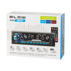 78-281- Radio blow avh-8890 rds app rgb mp3/usb/micro sd/bluetooth + mikrofon

78-281- Radio blow avh-8890 rds app rgb…