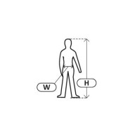 LPSR0250 02 Arbetsbyxor overall, H:170-176, W:82-92, M (50), LahtiPro