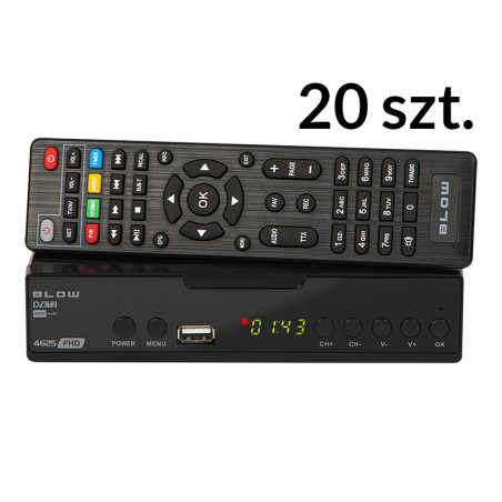 77-060- Dekoder tuner dvb-t2 blow 4625fhd förpackning v2 | HandlaSmidigt.se