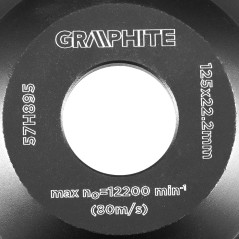 Diamantslipskiva 125 x 22,2 x 5 mm, segment C | HandlaSmidigt.se