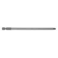 Spets med skruvmejsel PZ3 x 6,35 x 150 mm, 1/4 tum