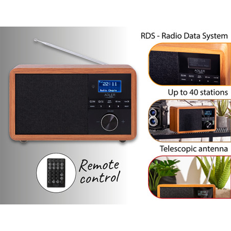 AD 1184 Radio dab + bluetooth

AD 1184 Radio dab + bluetooth