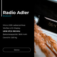 AD 1185 Radio bluetooth

AD 1185 Radio bluetooth