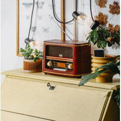 AD 1187 Retro radio med bluetooth