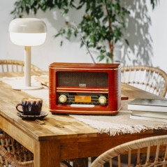 AD 1187 Retro radio med bluetooth