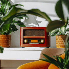 AD 1187 Retro radio med bluetooth