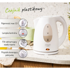 AD 1207 Plastkanna 1,5 l