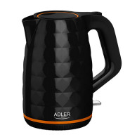 AD 1277 svart plastvattenkokare 1,7 l