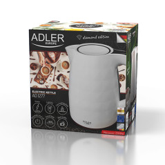 AD 1277 vit plastvattenkokare 1,7 l