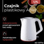 AD 1277 vit plastvattenkokare 1,7 l