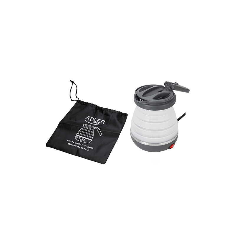 AD 1279 Silikonvattenkokare 0,6 l - turist