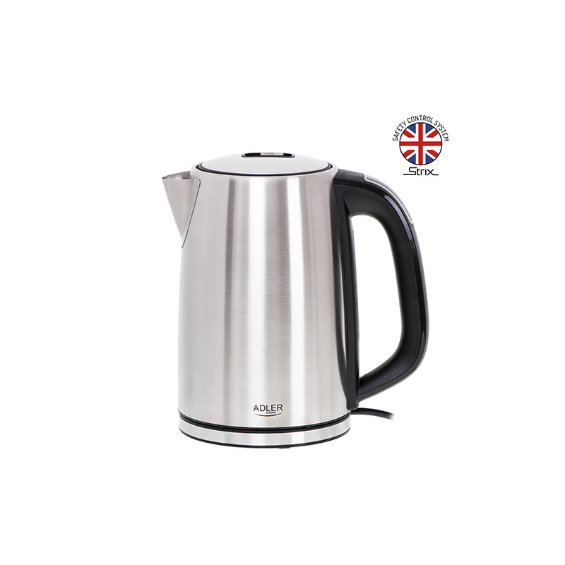 AD 1340 Metallvattenkokare 1,7 liter med LCD och temperaturreglering